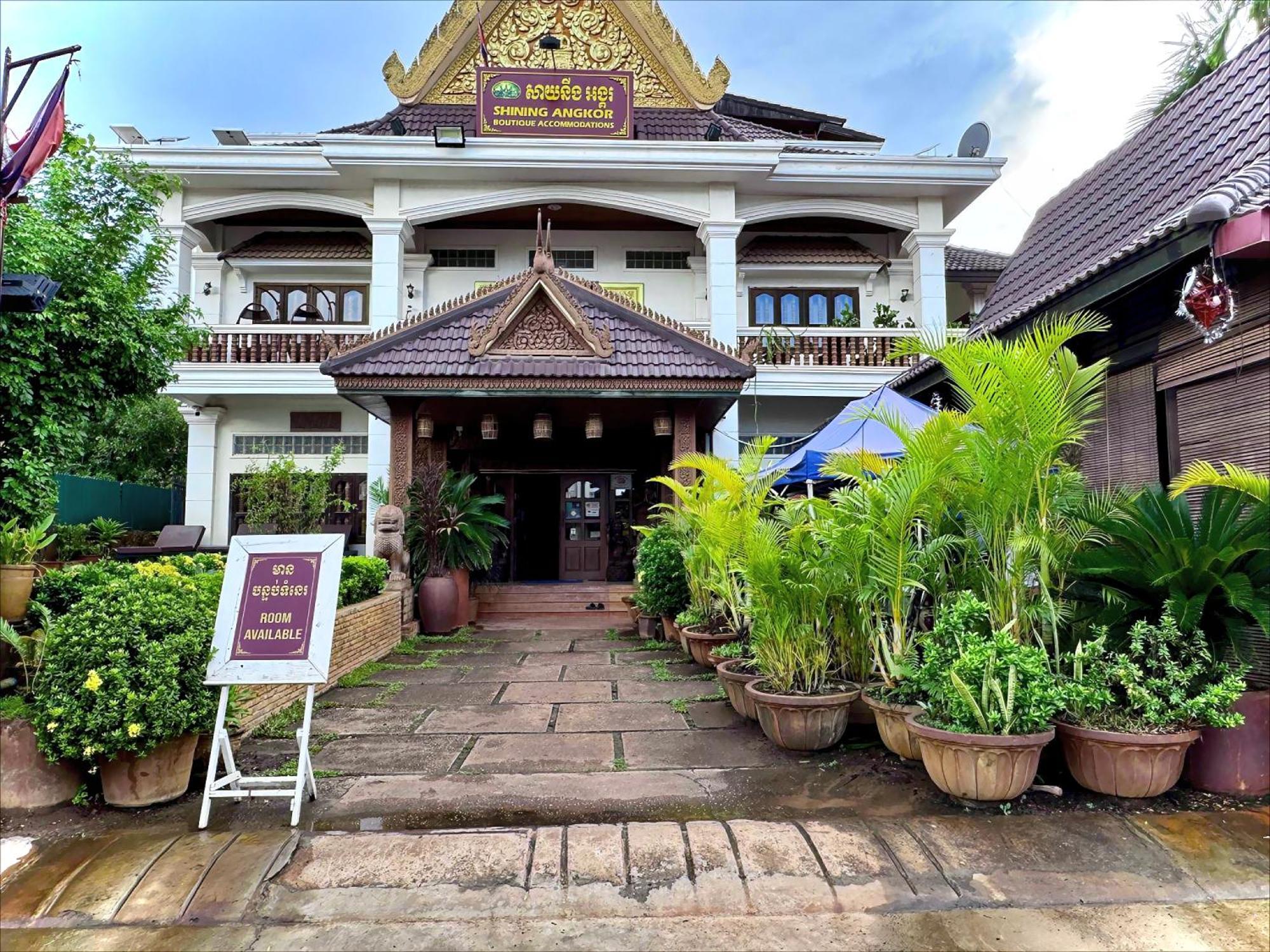 Shining Angkor Boutique Hotel Siem Reap Zewnętrze zdjęcie